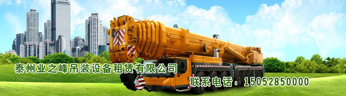 泰州业之峰吊车叉车租赁